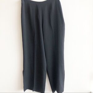 Harari 100% silk wide leg pants size small